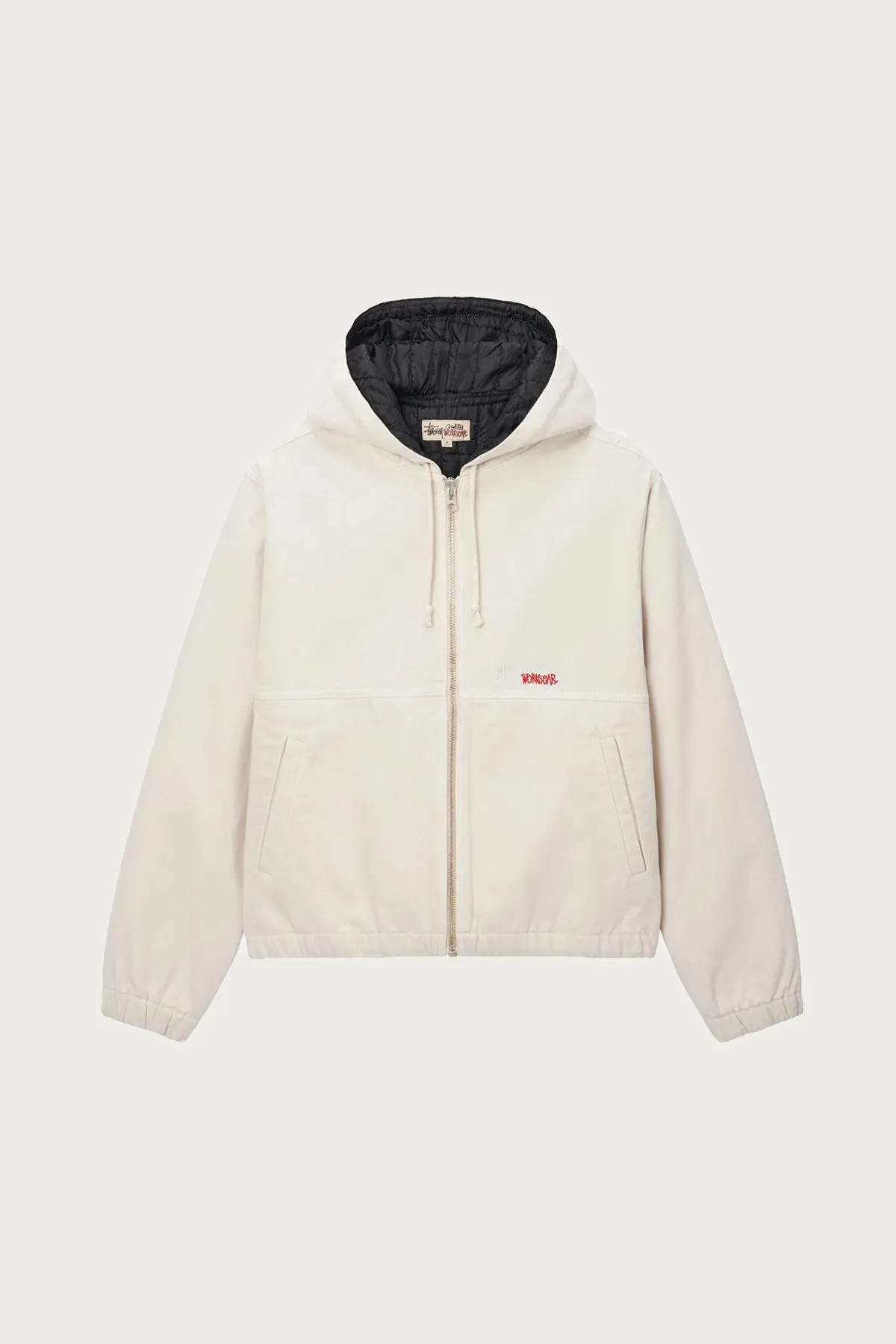 Work Jacket Insulated Canvas - Bone