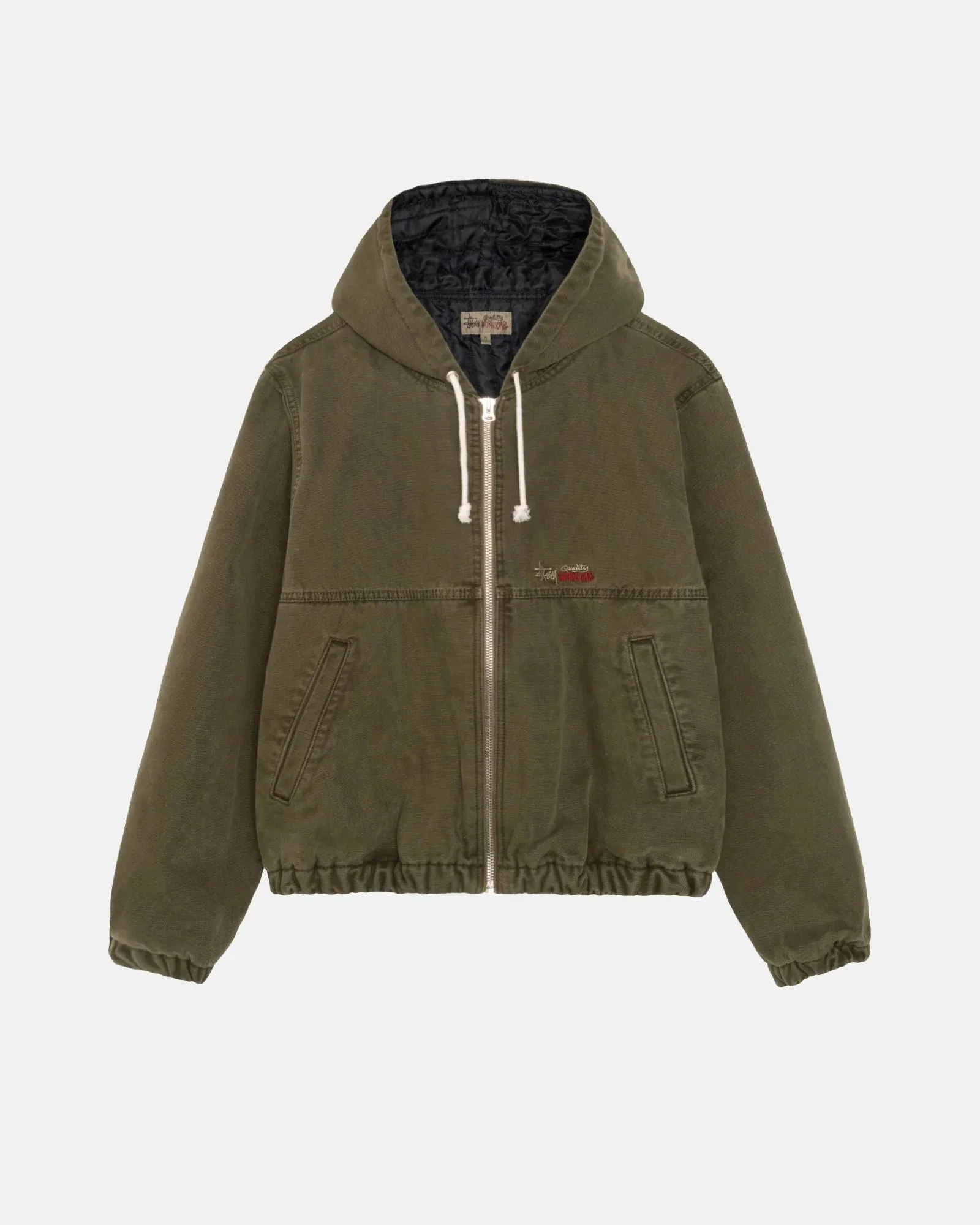 Work Jacket Insulated Canvas - Green