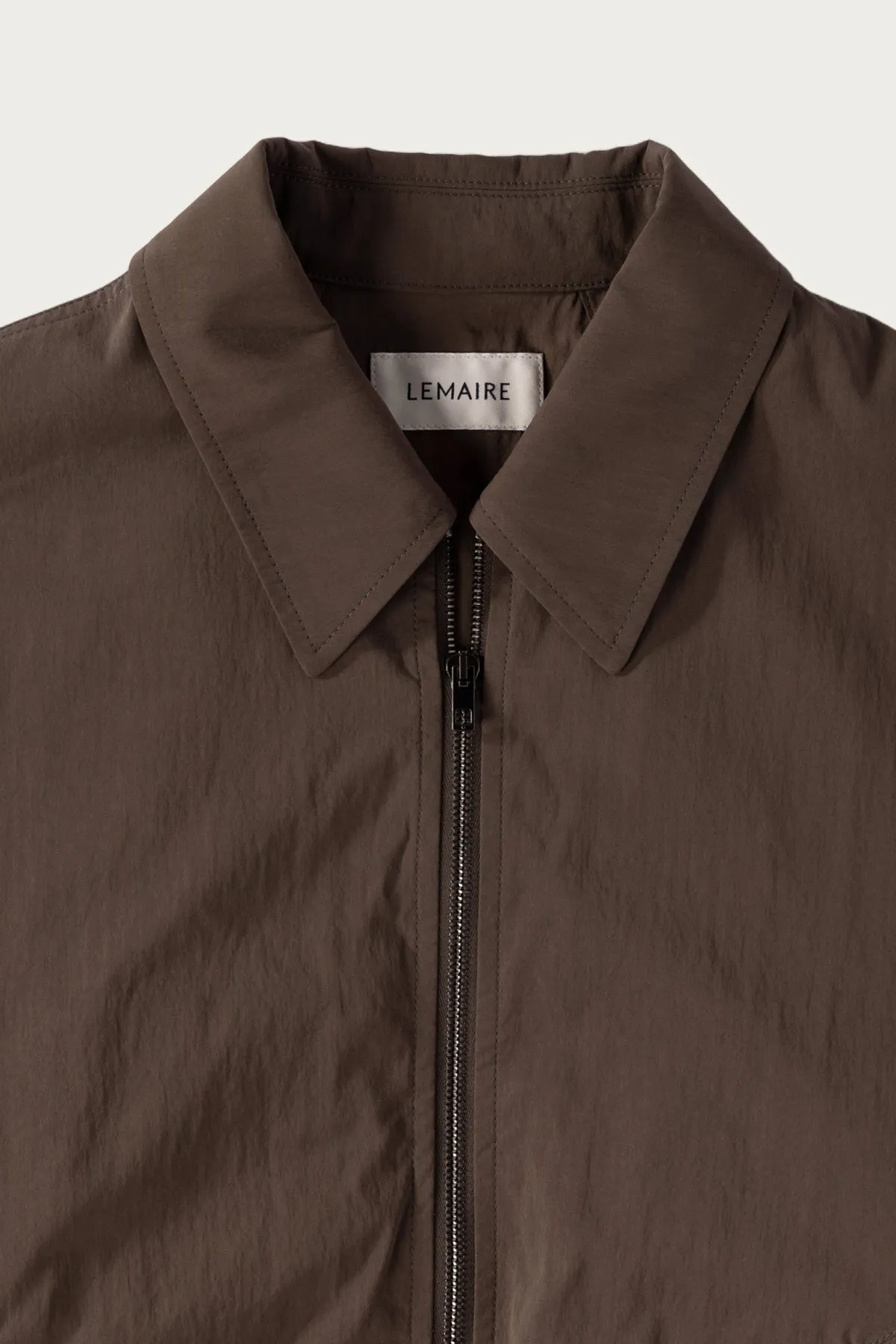 Zipped Blouson - Walnut