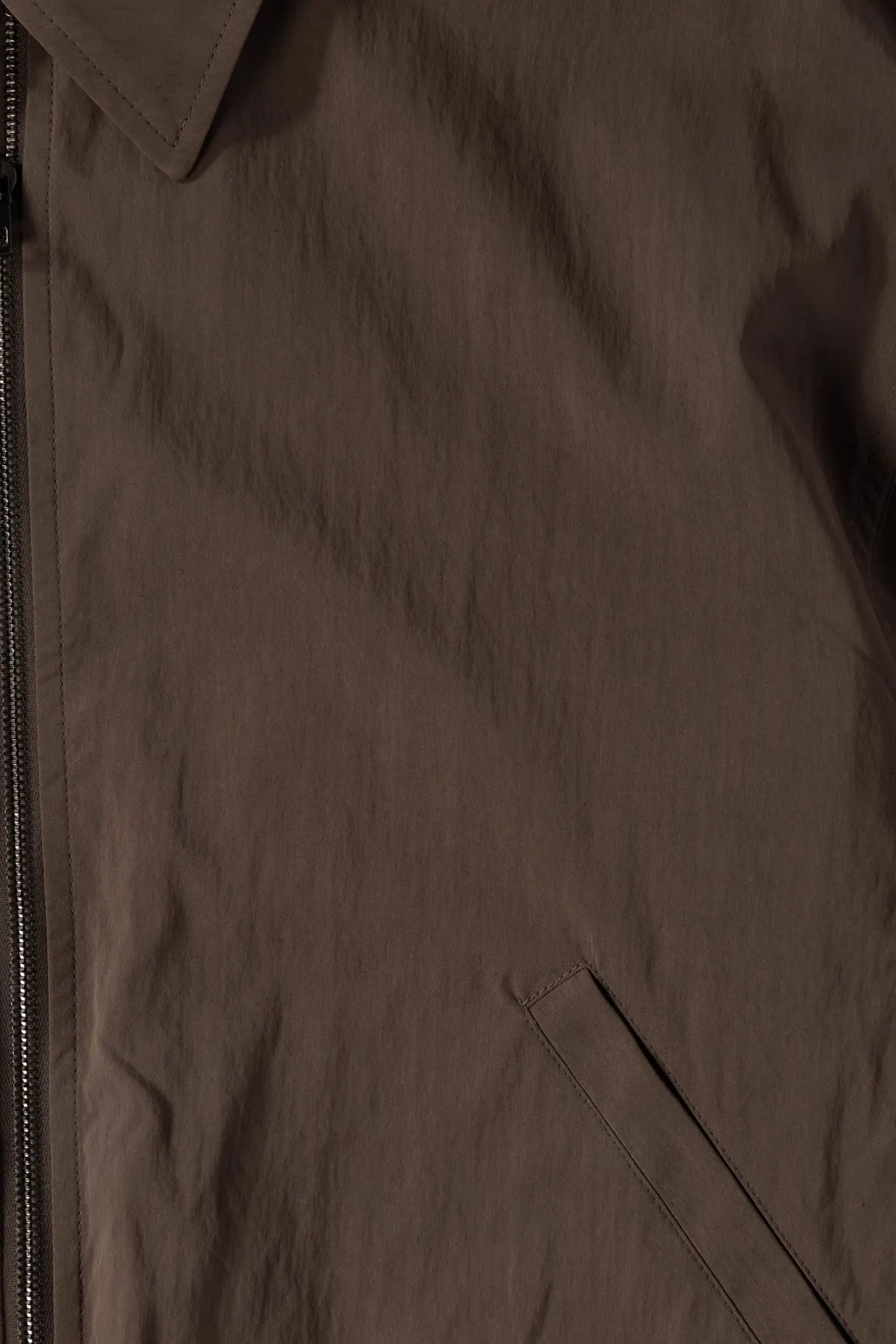 Zipped Blouson - Walnut